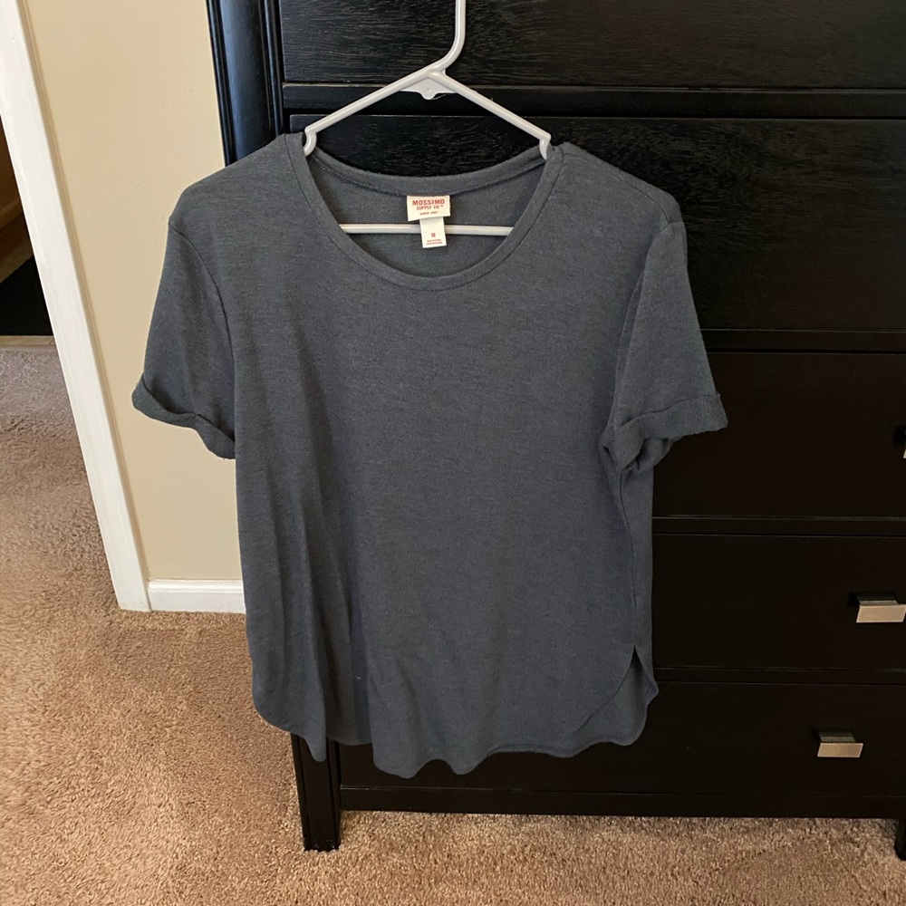 Short sleeve sweatshirt